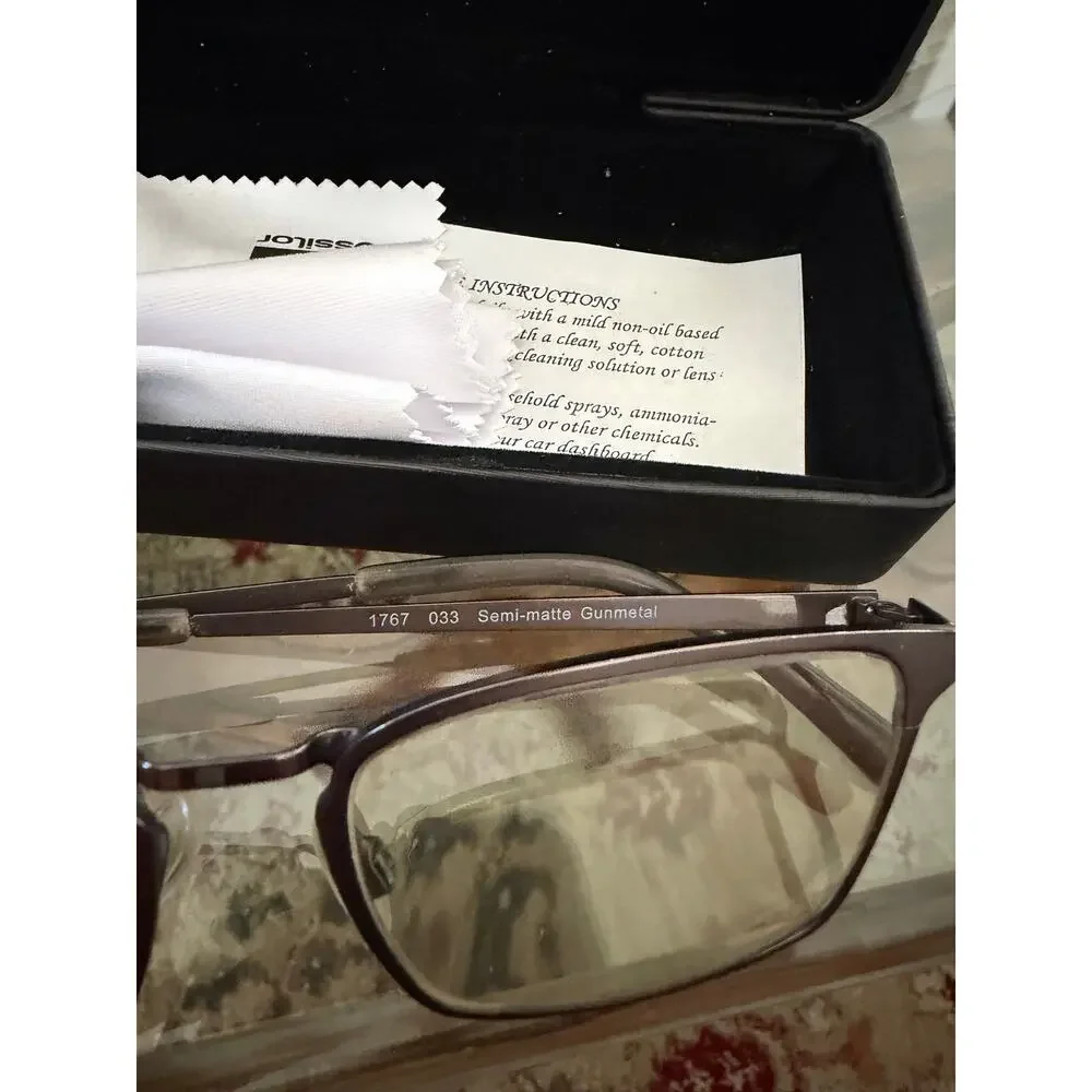 Vintage Flexon 52-17 Eyeglasses Titanium-Nickel Alloy Frame Lightweight Full Rim